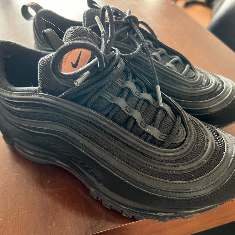 Tripple Black Nike Air Max Custom (Women 7.5)